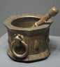 Handcrafted Copper Mortar and Pestle – Traditional Moroccan Spice Grinder (Mehraz)